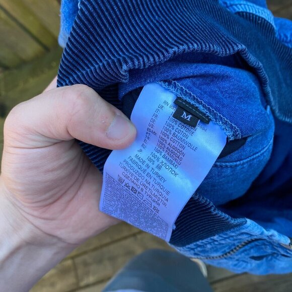 RARE Embroidered Diesel GREGG 792 Brave New World Reversible Denim Jacket - Picture 12 of 16